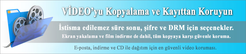 Video için Kopya Koruma ve Hak Yönetimi (DRM)
